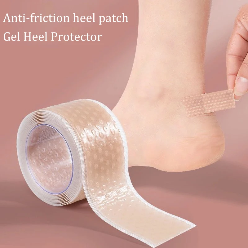 100cm Gel Heel Protector Foot Patches Adhesive Blister Pads Heel Liner Shoes Stickers Relief Pain Plaster Grip Foot Care Cushion