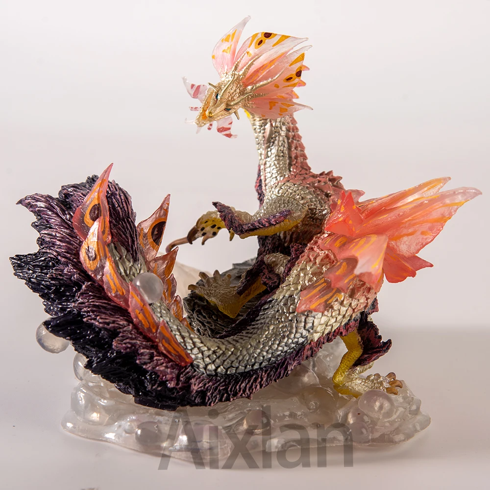 17CM Monster Hunter Game Dragon Figure Mizutsune Zinogre Monsters Nergigante Iceborne Velkhana Zinogre PVC Action Figure Toy