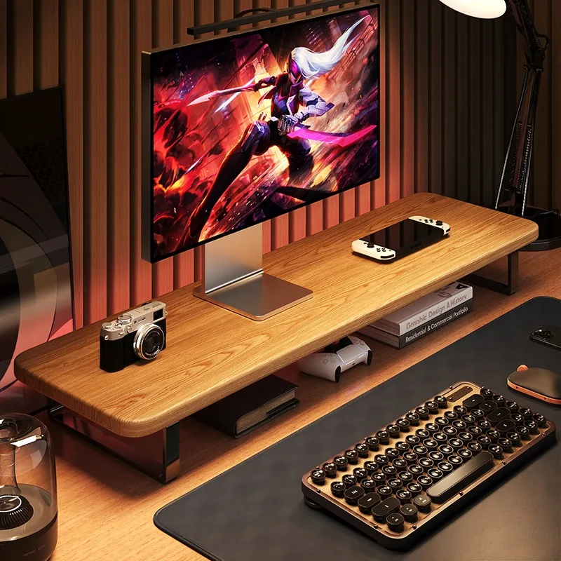 Gaming room desktop computer monitor heightening rack, desktop storage rack, bracket lengthened notebook bracket