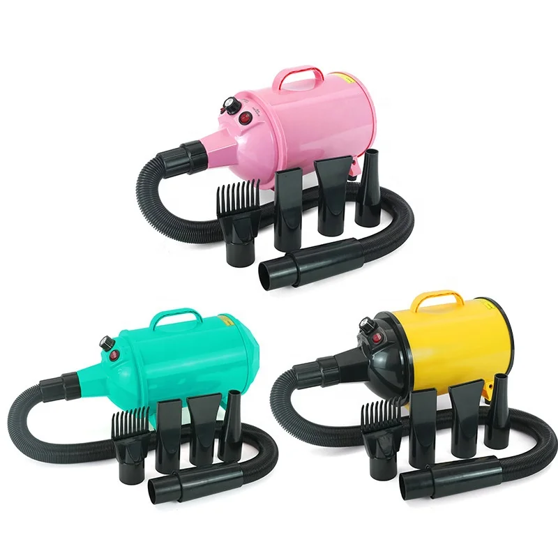 Wholesale 2800w Heating Adjustable Speed Nozzles Pet Dog Hair Dryer Machine Pet Grooming Professional Dryer