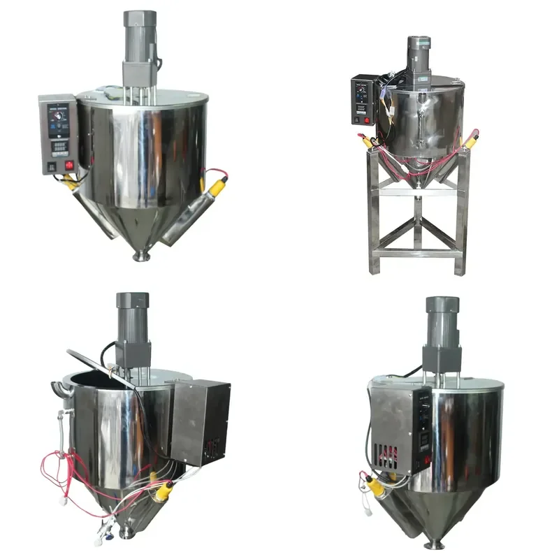 Heating and Insulation Liquid Electric Stirring Hopper Conical Paste Packaging Mixing tank
