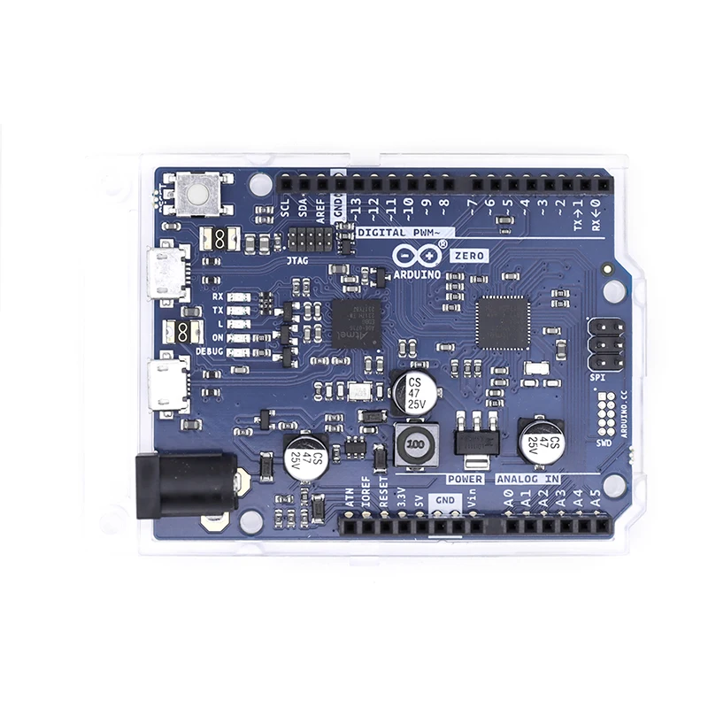 Imagem -02 - Placa de Desenvolvimento Arduino Zero Abx00003 Cortex Braço m0 Mais Core 32 Bits Oficial Original