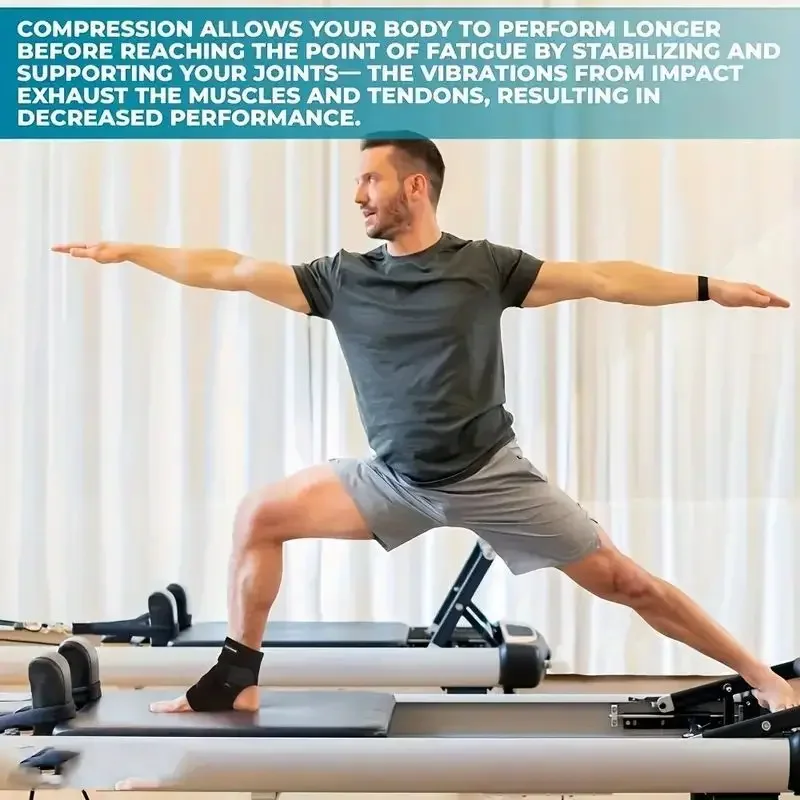 

Adjustable Ankle Brace Breathable & Comfortable Elastic Ankle Support Sleeve Running Basketball Volleyball Foot Tendon Support