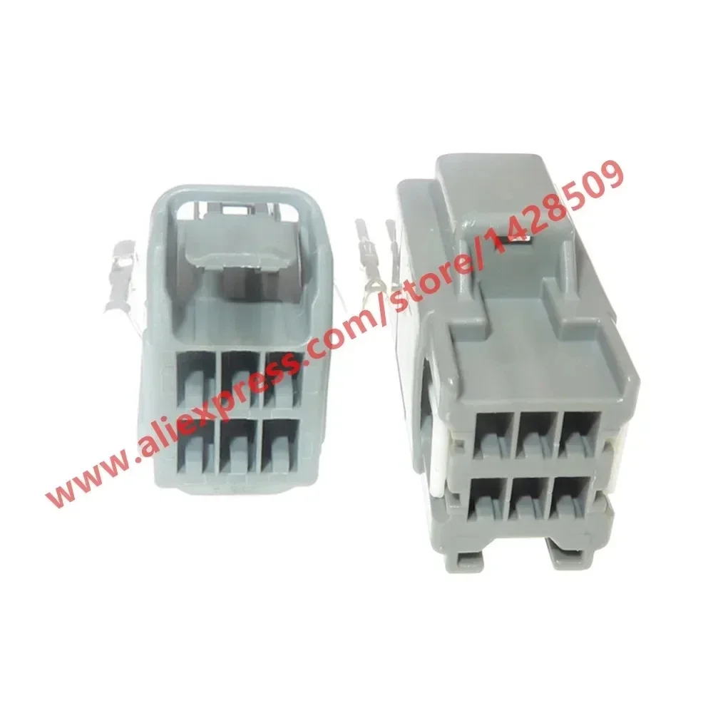 1 set 6 Pin Auto Rear Camera Harness Socket Automotive Plug With Pins For Ford Mondeo 7283-6454-40