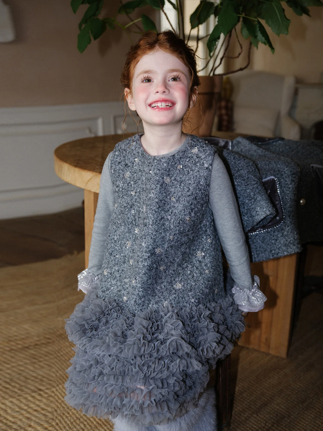 فستان حفلات للفتيات مزين بالتر - مراجعة Toddler Girl Tulle Party Dress وسعره