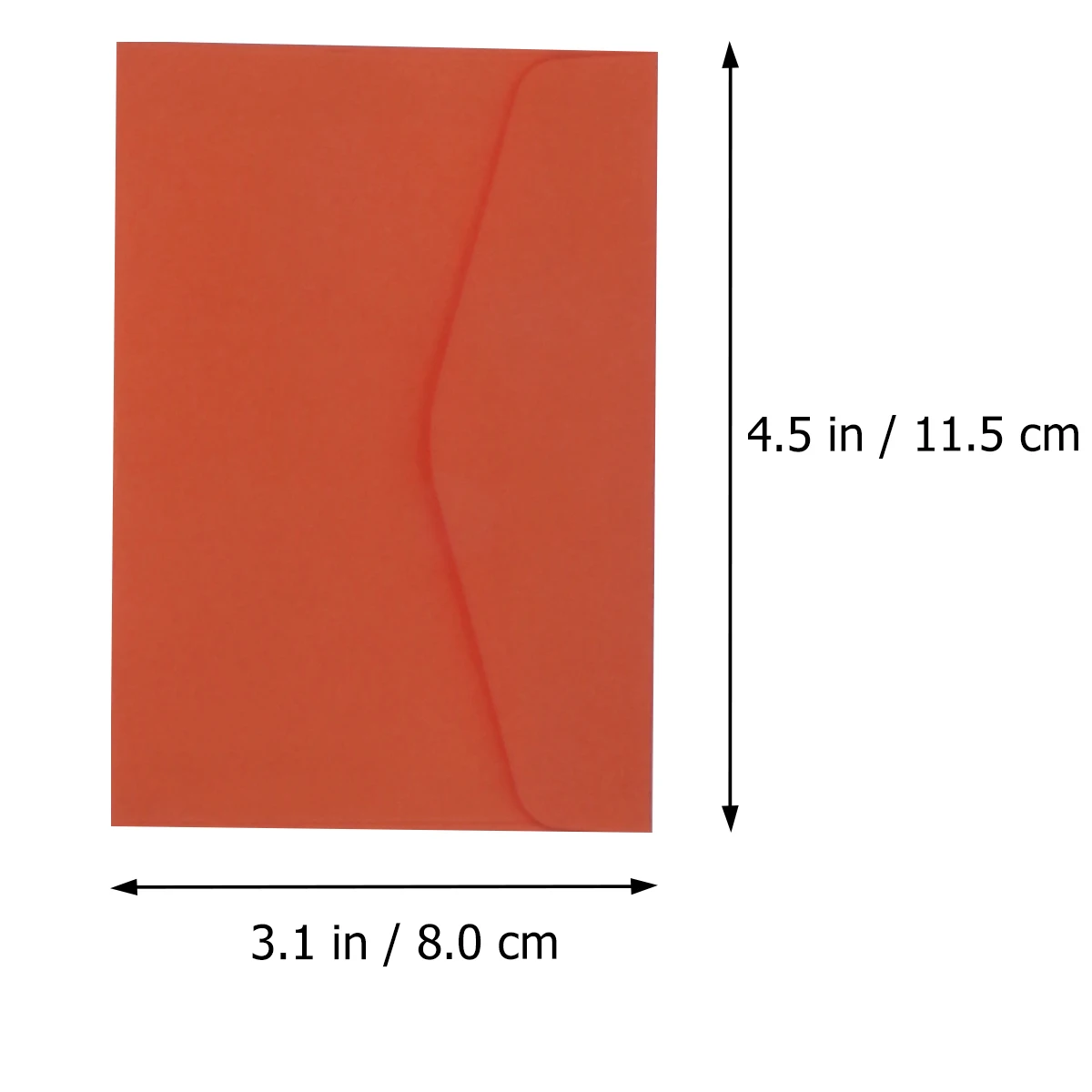 

60 Pcs Blank Envelope Name Cards Envelopes 8cm Colored Paper Envolopes Postcard