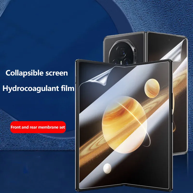 

Гидрогелевая пленка 2 в 1 HD для Huawei Mate X6 X5 X3 MateX6 HuaweiMateX6 ICL-AL10 MateX5 5G, передняя и задняя защитная пленка для экрана с полным покрытием