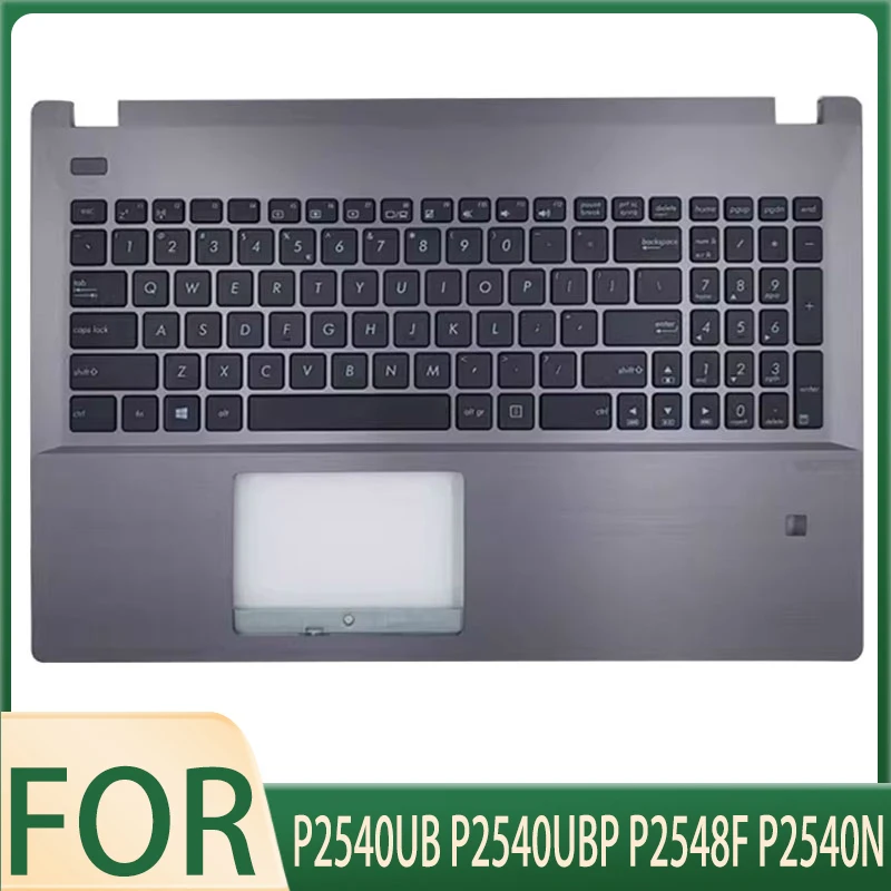 New original Laptop Case for P2540UB P2540UBP P2548F P2540N Palmrest Upper Case C Cover Shell with US English Keyboard