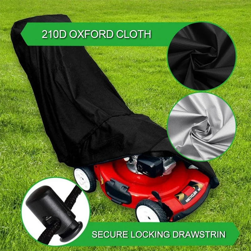 Universal Lawn Mower Cover Garden Grass Cutter Rainproof Protection Supplies Courtyard Tractor Weeder Waterproof Dustproof Cover