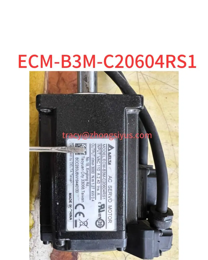 Used ECM-B3M-C20604RS1 servo motor