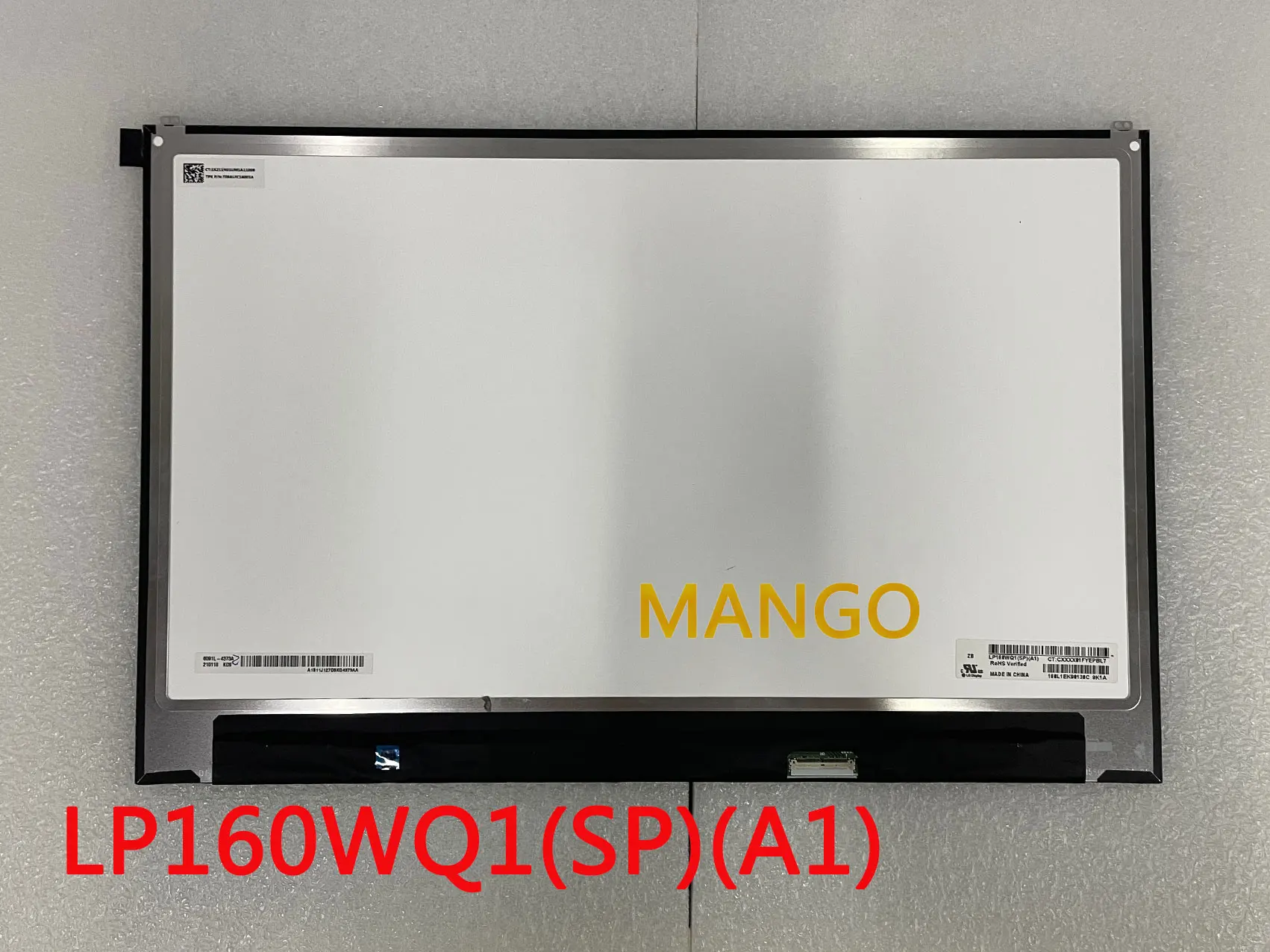 LP160WQ1 SPA1 For LG Gram LCD Display Screen Matrix Replacement RGB LP160WQ1-SPA1 16.0 