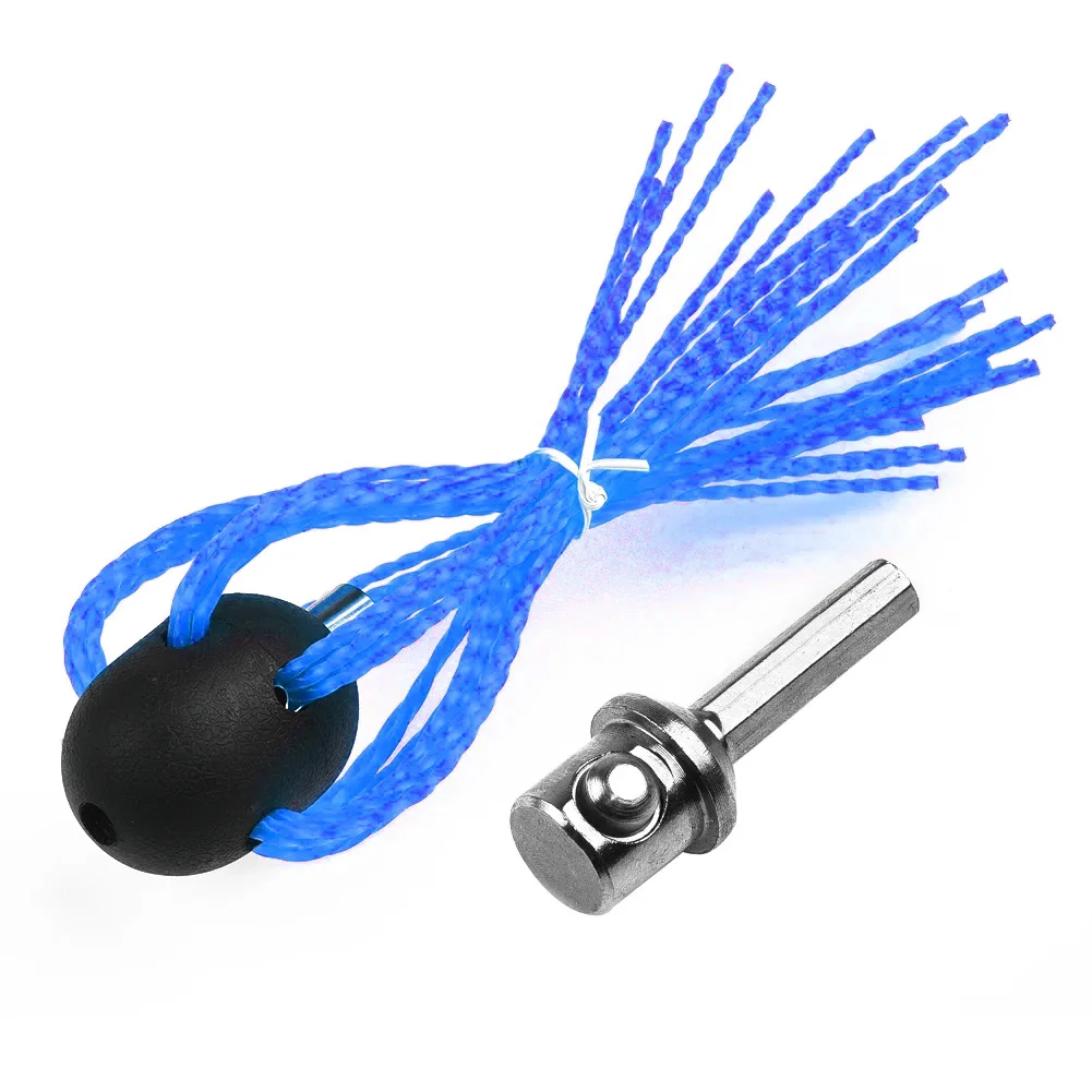 Chimney Sweep Brush Flexible Head With Connector Nylon Metal For Wood Stove Pipe For Cleaning Tool Kit Chimney