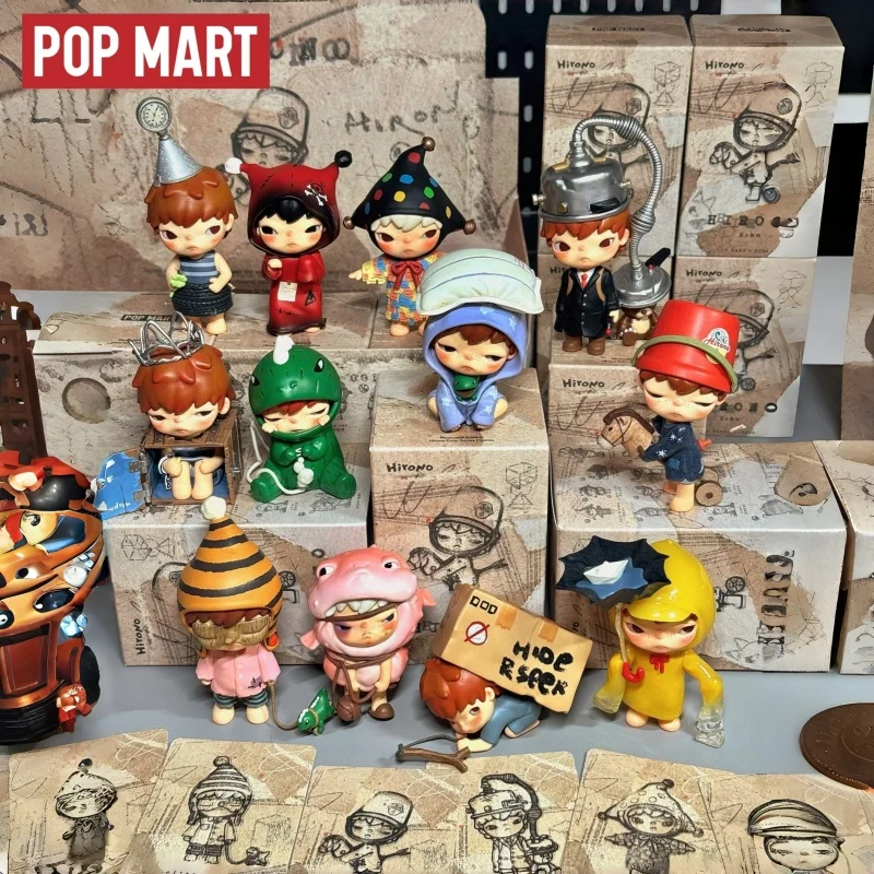

Hot Selling POPMART Hirono Echo Series Blind Box Retro Fairy Tale Texture Trendy Play Blind Box Healing Series Ornament Gift