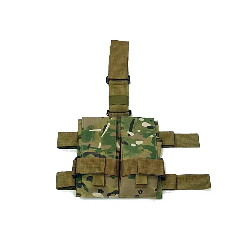 Portacargador táctico muslo 5.56/7.62 Molle para caza