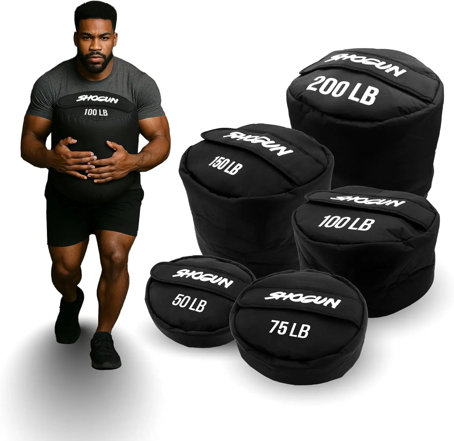

Heavy Duty Workout Sandbag for Weight Training Cross Training Strongman Fitness Military Use Adjustable Exercise Bags