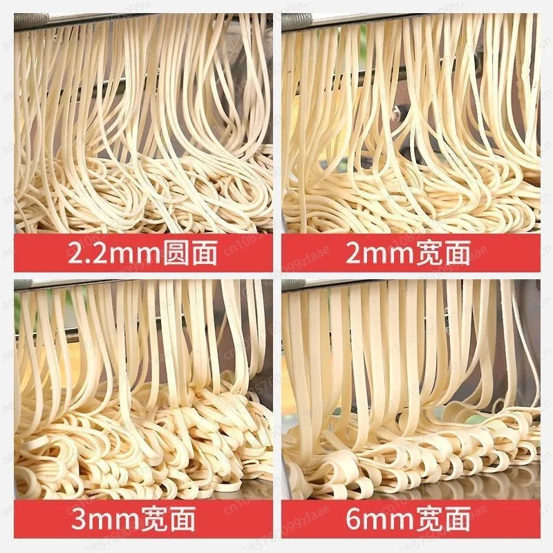 Household small noodle machine, multi-functional dumpling skin rolling device, hand-cranked design