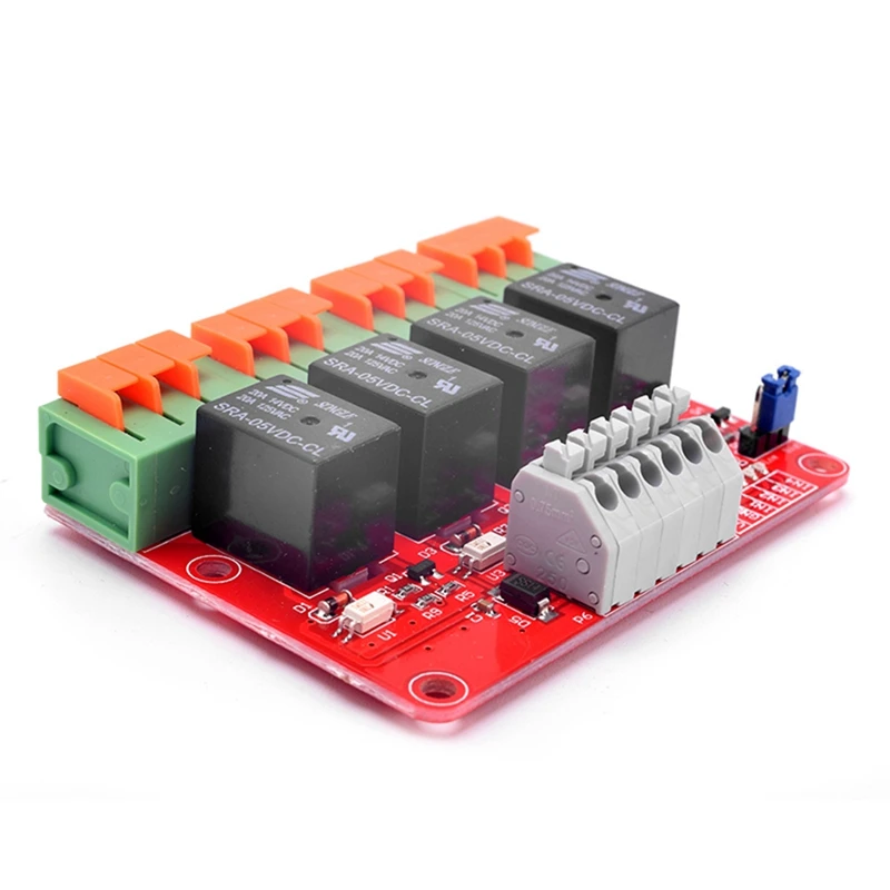 4 ช่อง 20A รีเลย์โมดูลควบคุมสูง/ต่ําระดับ 8Ch Controller สําหรับ UNO MEGA2560 R3 Raspberry Pi B + Power