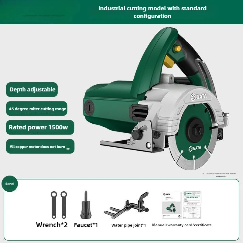 New 1500W Multi Functional Portable Woodworking Handheld Chainsaw Slotting Machine For Stone Tile Cutting For Stone And Wood