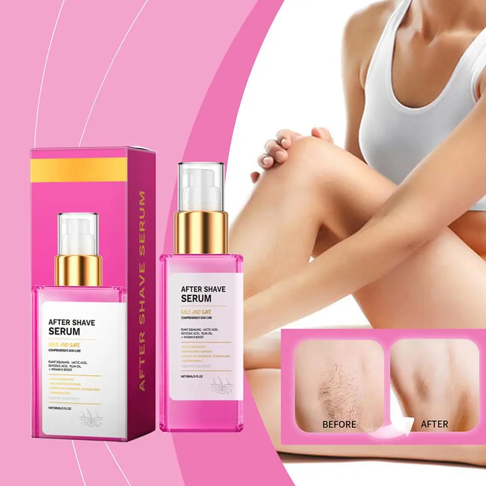 

90ml New Aftershave Serum For Men Women & Ingrown Hairs Moisturizer Remover After Hair Removal Skin Ingrown Hair Skin Care C6W7