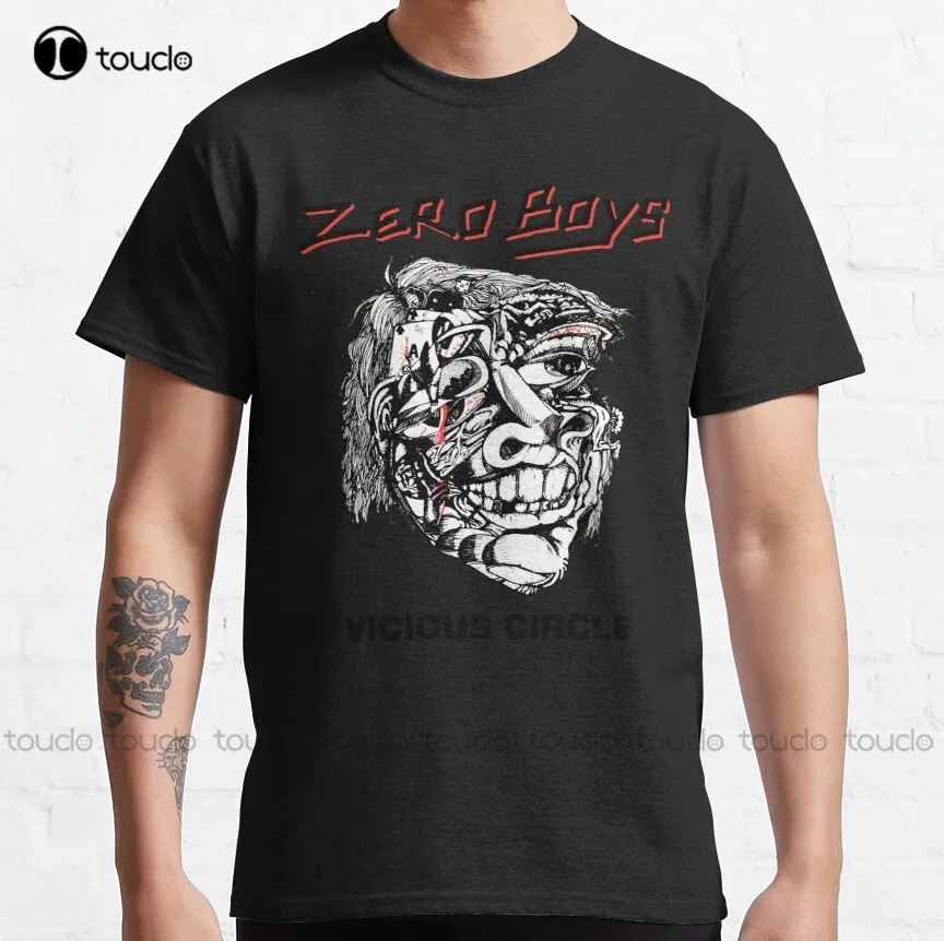 Zero Boys Classic T-Shirt Men'S Shirts Women Shirts Custom Unisex Tee Digital Printing Harajuku Streetwear Xs-5Xl Hip Hop Girls