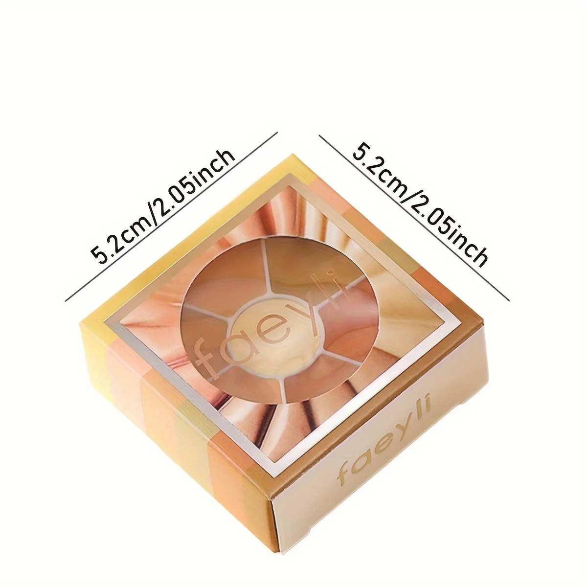 多機能マット輪郭コンシーラーパレット、くま用ブラシカバー、クリームメイク化粧品