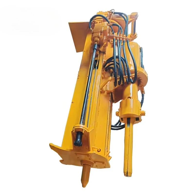 Hydraulic Drill and Split Machine for Excavator, All-in-One Rock Breaking and Concrete Demolition Attachment