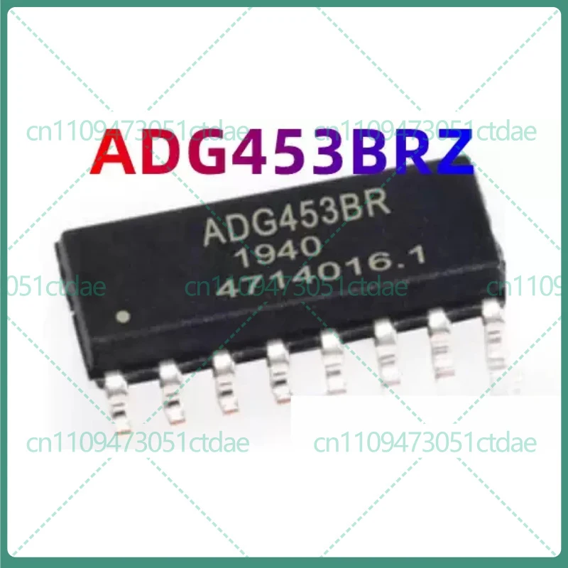 5-25pcs For ADG453BRZ ADG453BR ADG453B SOIC-16 5Ω 44V Quad SPST Analog Switch IC