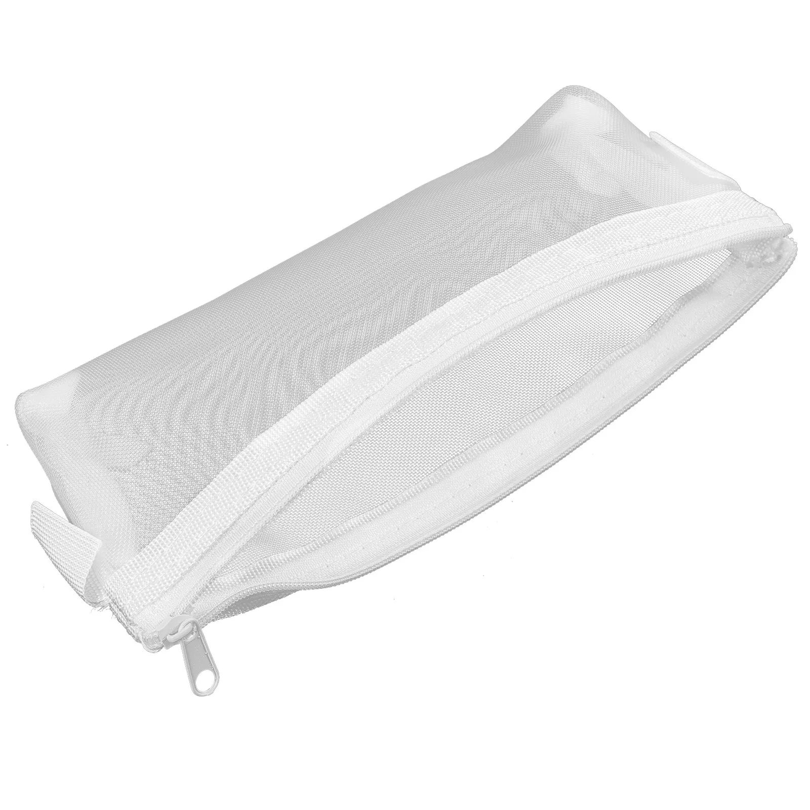 

Pencil Bag Large Capacity Lightweight Reusable Stationery Pouch for Art Drawing Supplies Organizer Clear Mesh Travel