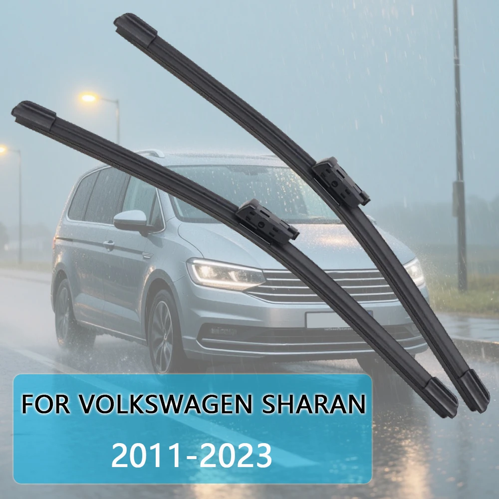 

Car Wiper Blade For Volkswagen Sharan MK3 2011-2023 28''+16'' Windshield Rubber Refill Front Window Wiper Auto Accessorie