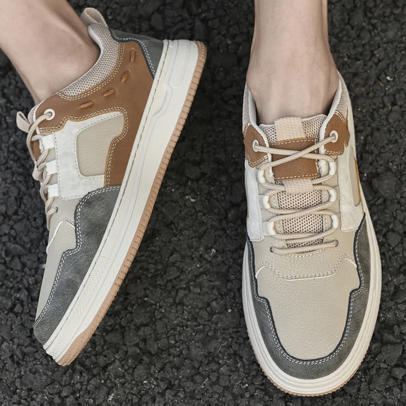 Zapatos de cuero para hombre, calzado deportivo, calzado informal, calzado para conducir, calzado para exteriores, calzado de viaje, calzado para caminar, nuevos estilos