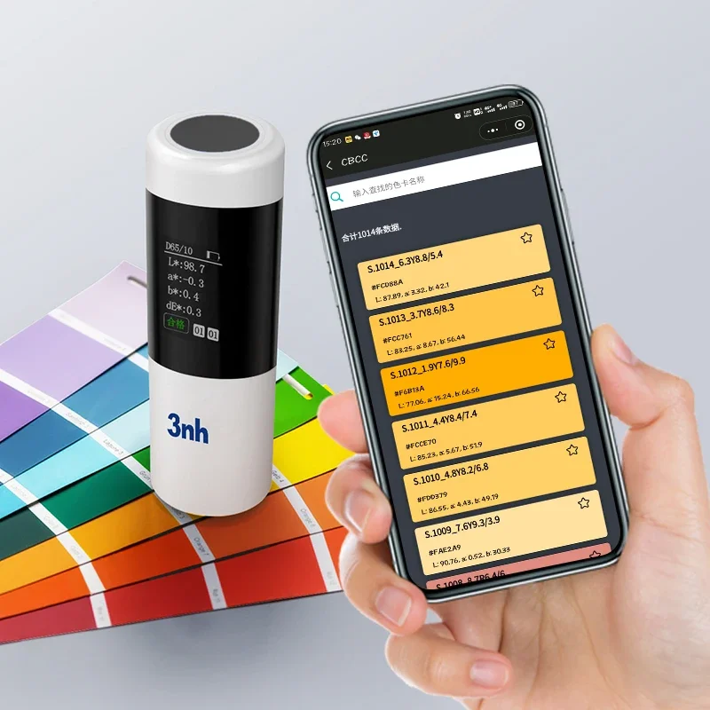 Pocket Colorimeter 3nh PS100 Skin Tone Color Reader Meter