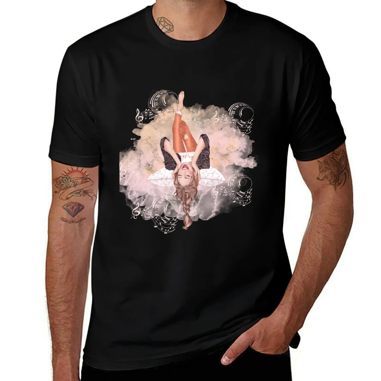 

Feel the Music T-Shirt anime figures new edition plain blue lock t shirts for men