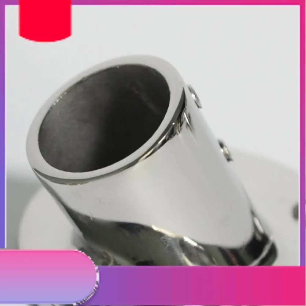 

Морская нержавеющая сталь, 60 градусов, 22 мм, 7/8 дюйма, трубка с круглым основанием, поручни, перила, фитинг, гребные яхты, аксессуары-Y79A