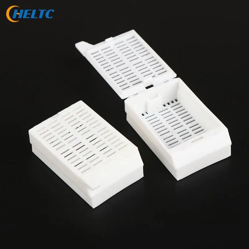 5 Pcs Lab POM Material Tissue Cartridge Pathology Embedding Slice Box Deepen 12mm Dehydration Box