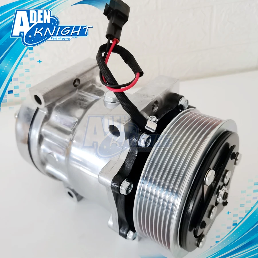 

SD7H15 AC Compressor For LAND ROVER DEFENDER Cabrio JPB500250 JPB500270 JPB500300 LR012809 LR031453 7H1219D623AC 7H1219D623AD