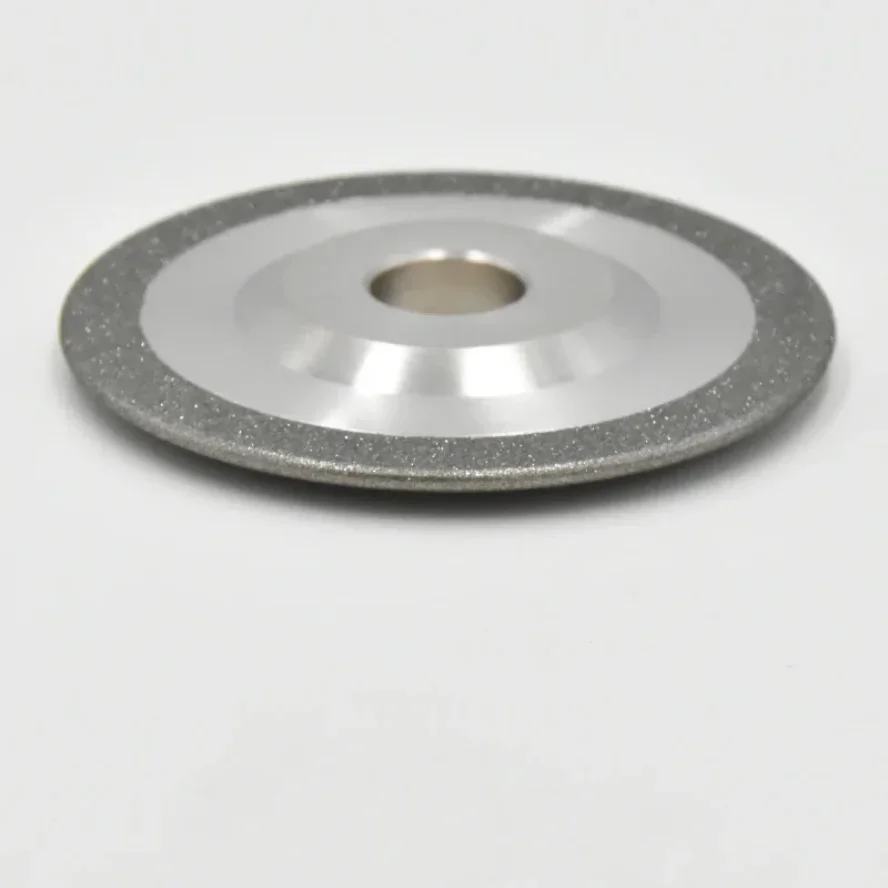 ARC Semi-Circular Grinding Wheel 100mm 125mm 150mm 200 400 Grit Alloy Screw Slotting Sharpening Tool