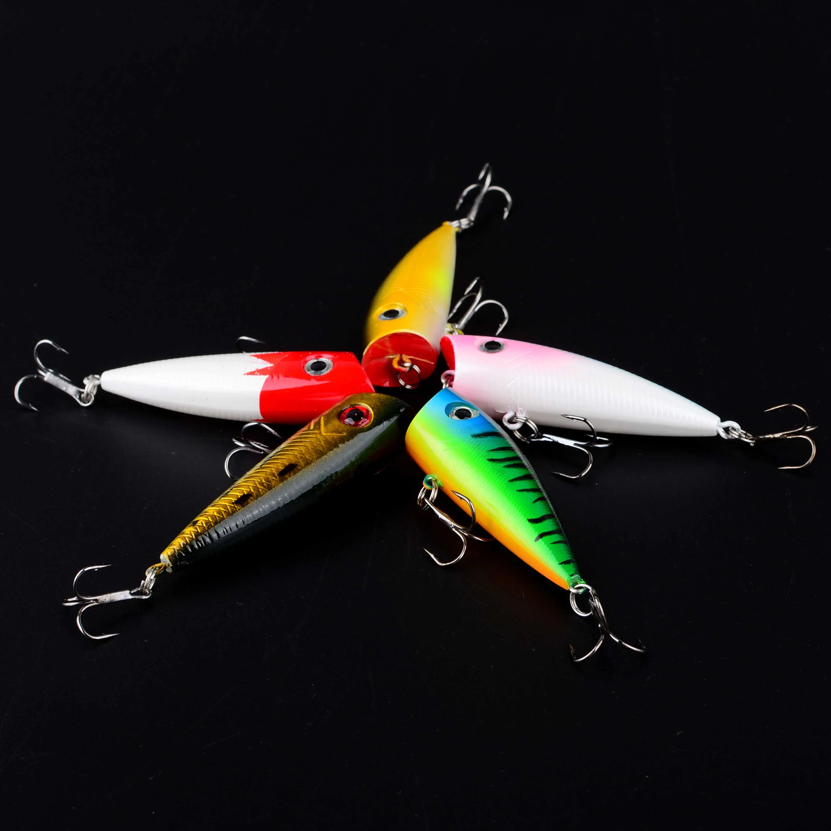 Luya Cebo Superficie Láser – Señuelo de vinilo para pesca - imagen 3