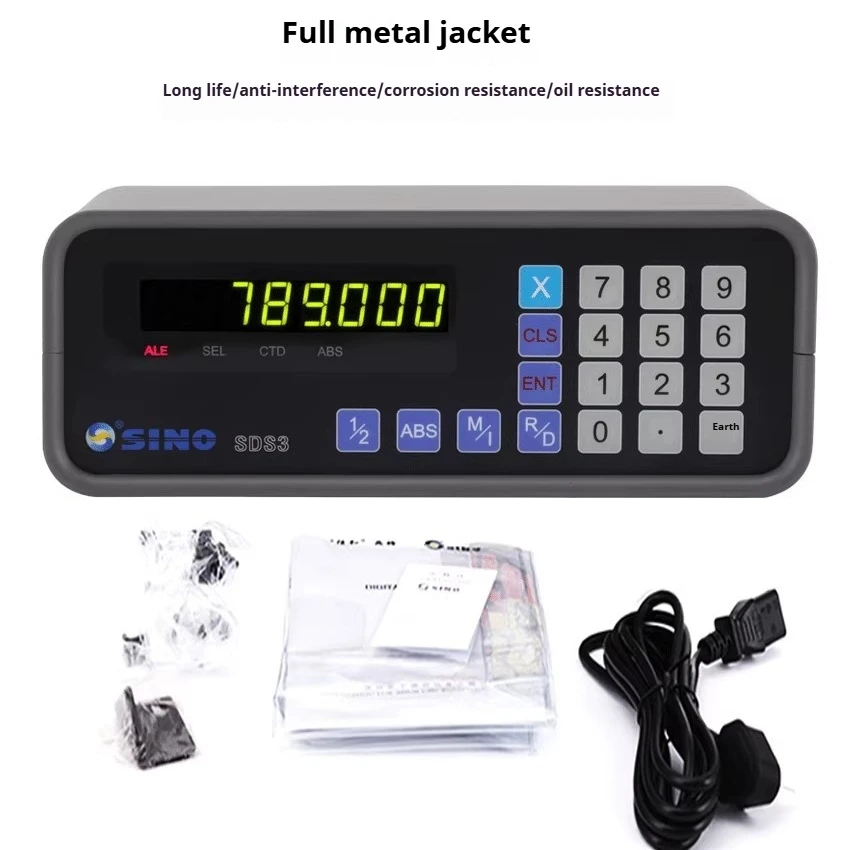 

SDS3-1 Magnetic Scale DRO Kit Single-Axis Linear Optical Encoder KA300 Sensor Encoder DRO for Milling/lathe Machine