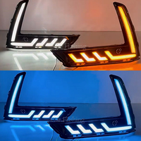 Car Accessories For Honda CRV CR-V 2023 2024 LED DRL Daytime Running Light Daylights Dynamic Turn Signal with Fog Lamp hole