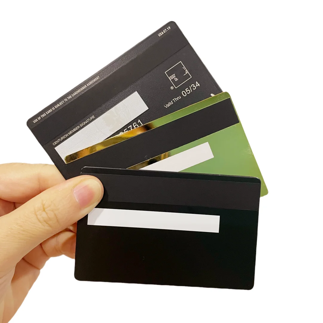 Customized inquiry 0.8mm Plain Blank Stainless Steel Metal Card Black Magnetic Card - Image 6