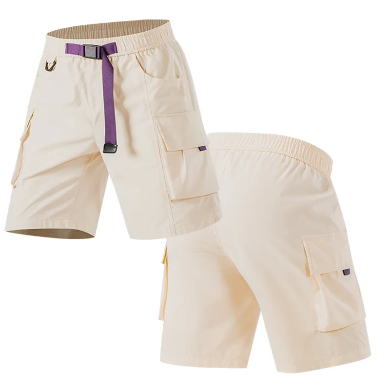 

Новые летние шорты, для занятий спортом на открытом воздухе, повседневные, универсальные, удобные, рабочие шорты, однотонные, деловые.