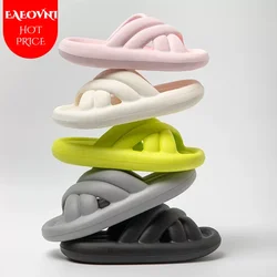 2024 Summer Women Slippers Bath Thick Platform Soft Non-Slip Home Eva Flip Flops Beach Sandals Ladies Slides Indoor Outdoor