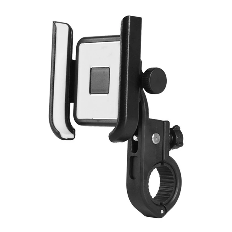 Dropshipping จักรยานรถจักรยานยนต์ Handlebar สำหรับจักรยานเสือภูเขาจักรยานพับสกู๊ตเตอร์ลด Jitter & เก็บโทรศัพท์มั่นคง