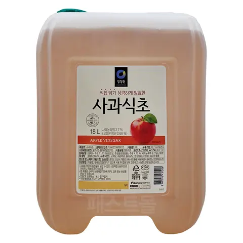 청정원 사과식초 18L