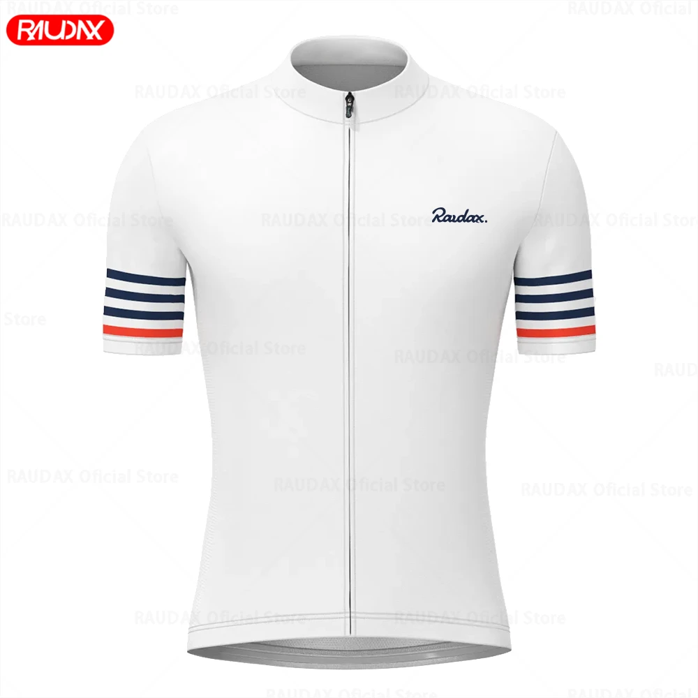Raudax MTB-Bekleidung Herren Radsporttrikot Jugend Radsport-Rennoberteil Radsportkleidung Shirt Maillot Sommer Triathlon Fahrradbekleidung