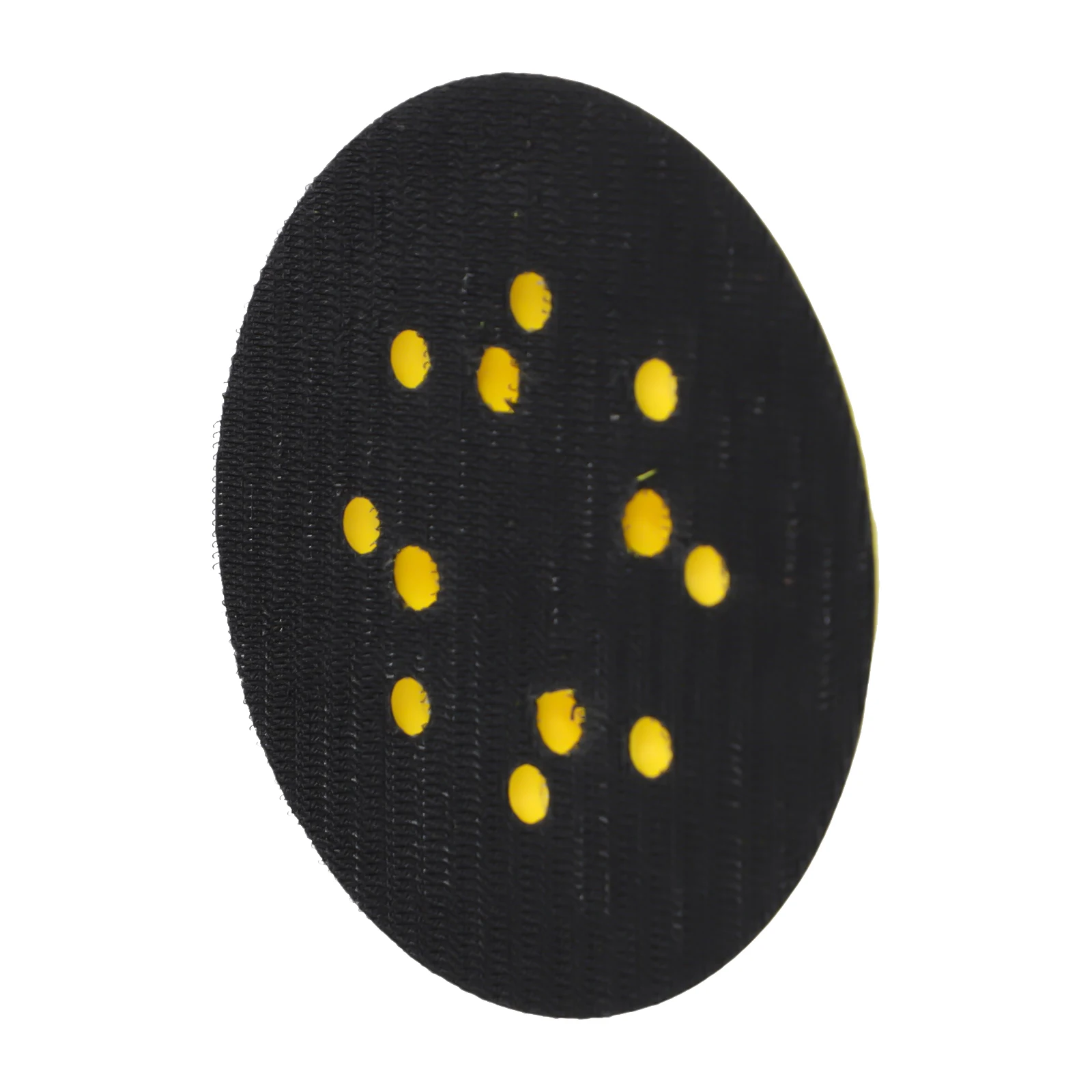 

125mm Grinding Pad 8 Holes Yellow&black 5inch Accessories Discs Flocking Orbital Polishing Sander Sanding Practical