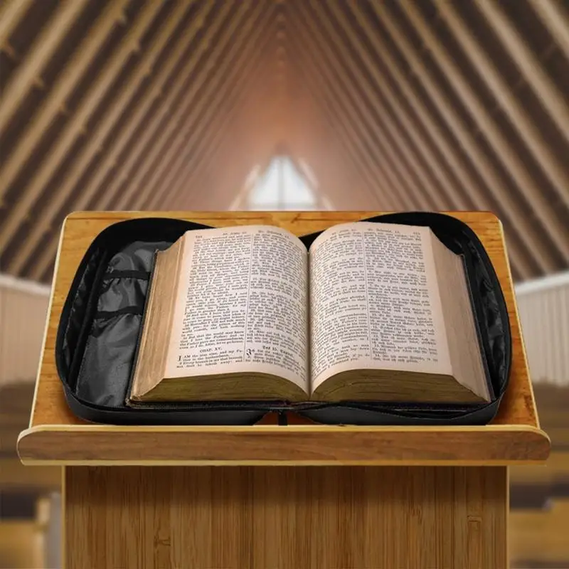 

Bible Case Novelty Pattern Bible Carrier With Handle Bible Book Cover For Scripture Study Bible Protector Bible Tote Bag For