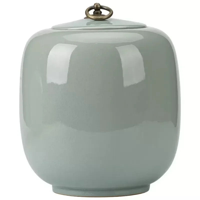 Pet Urn Large Burial Sealed Cat Dog Golden Retriever Alaska Cremation Jar Large Ji Blue