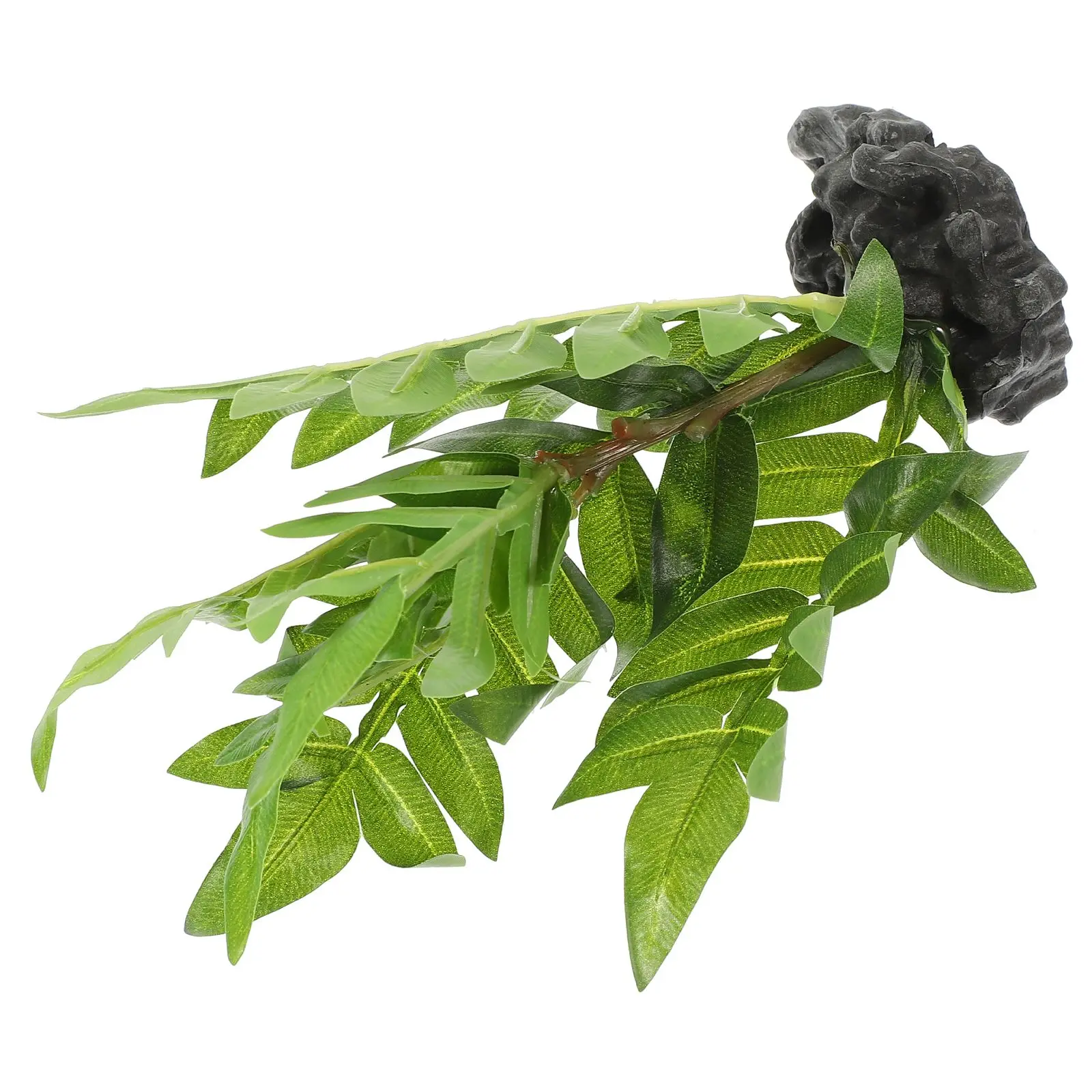 

Lizard Plant Decorative Plants Reptile Terrarium Decorations Water Tank Plastic