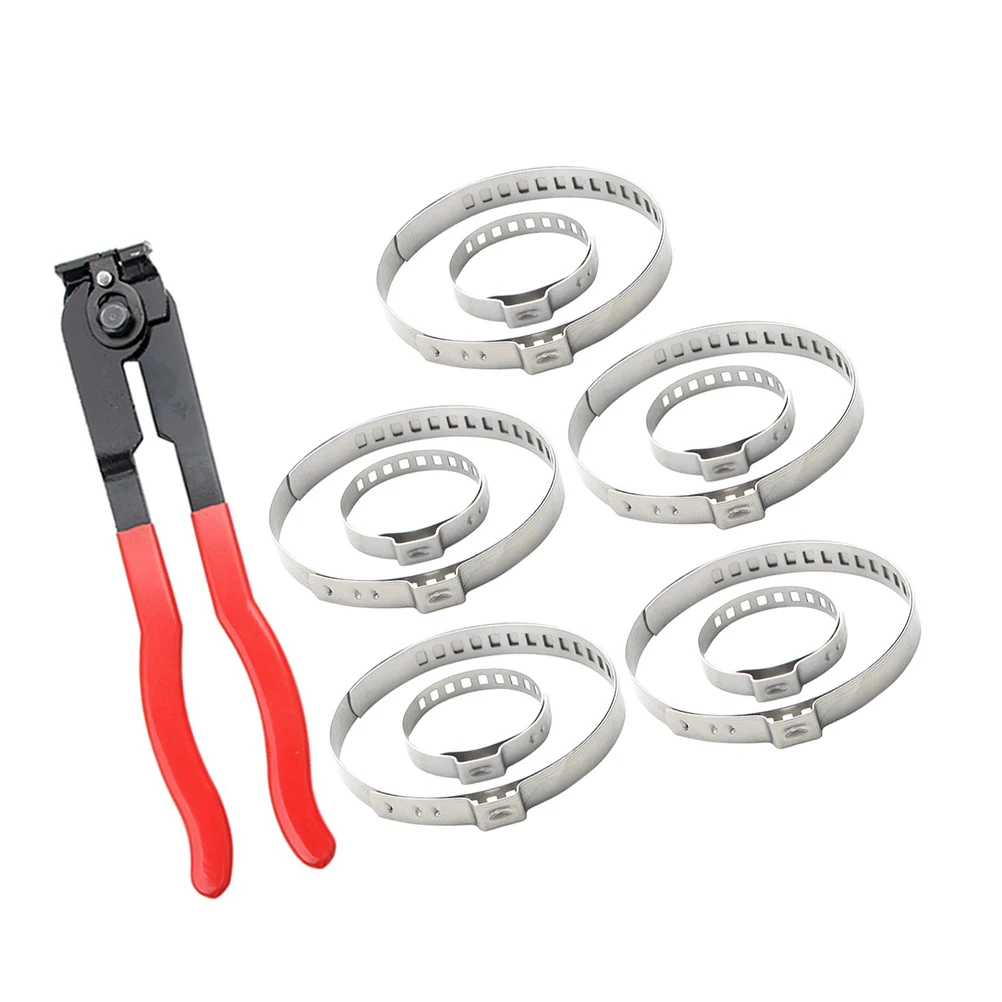 

Universal Car Repair Tools Drive Shaft Boot Clamping Pliers Hose Clamp Removal Kit Automotive Maintenance Multifunctional Hand